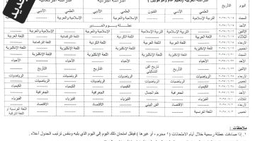 جدول الجديد 2