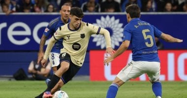 رسميآ… ريال أوفييدو يُفاجئ برشلونة بهدف فى الشوط الأول.. فيديو